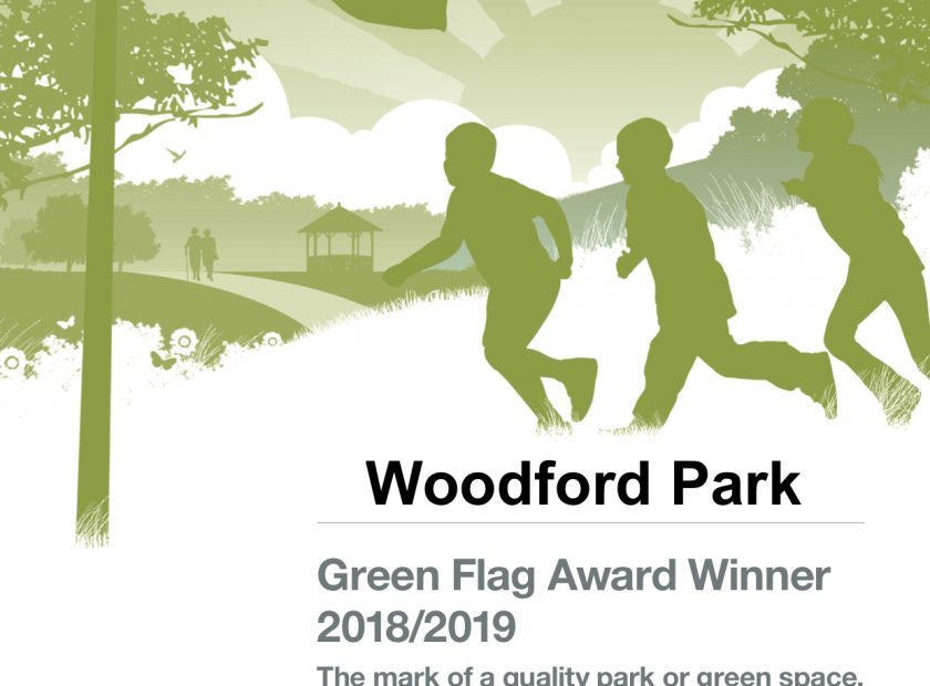 Green Flag Certificate Woodford Park