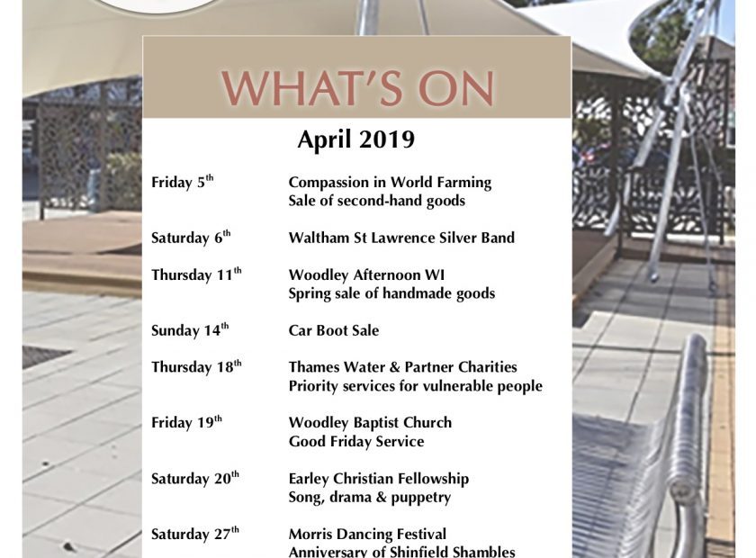 Centre Stage Woodley April 2019