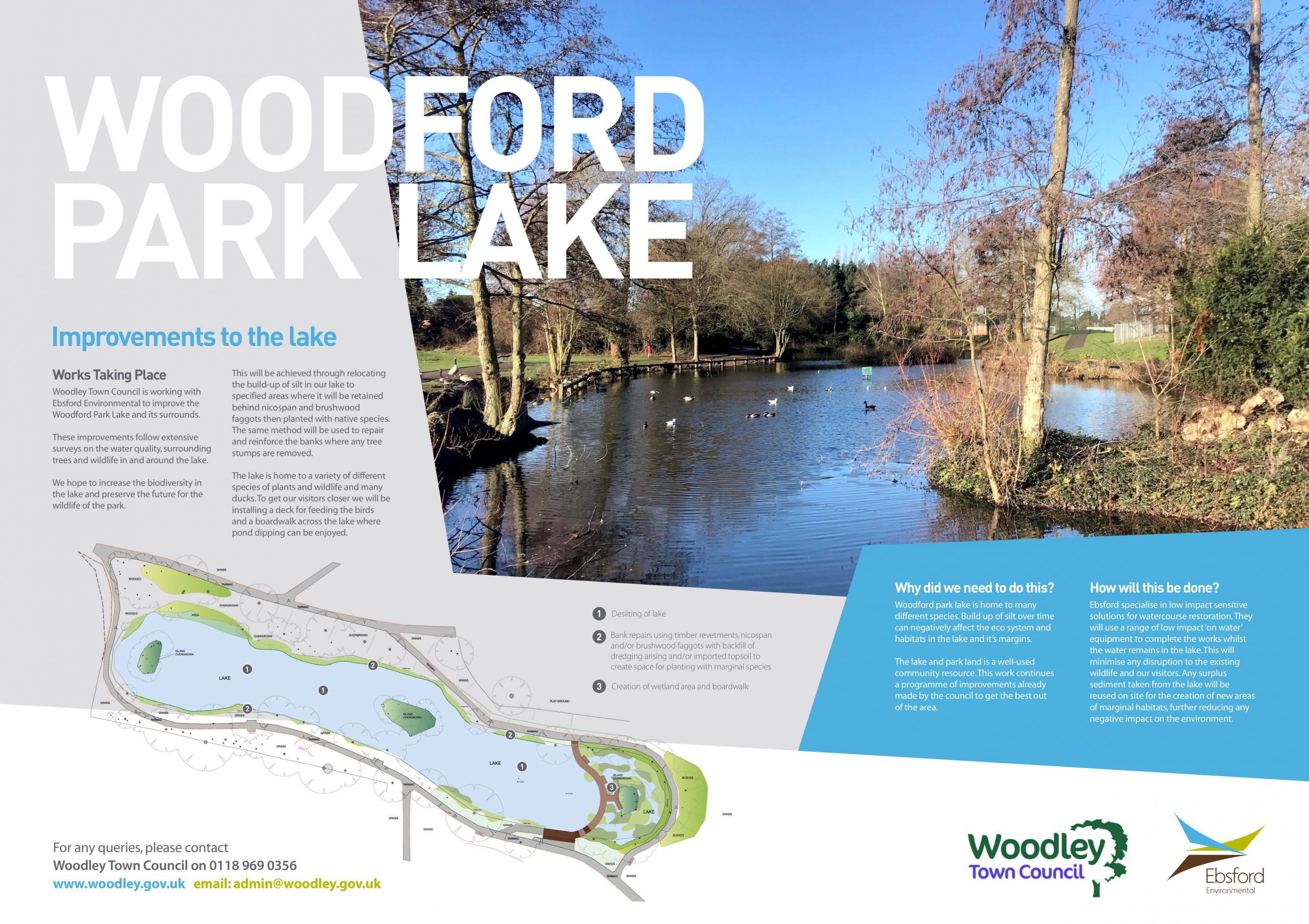 Woodford Park Lake Woodley