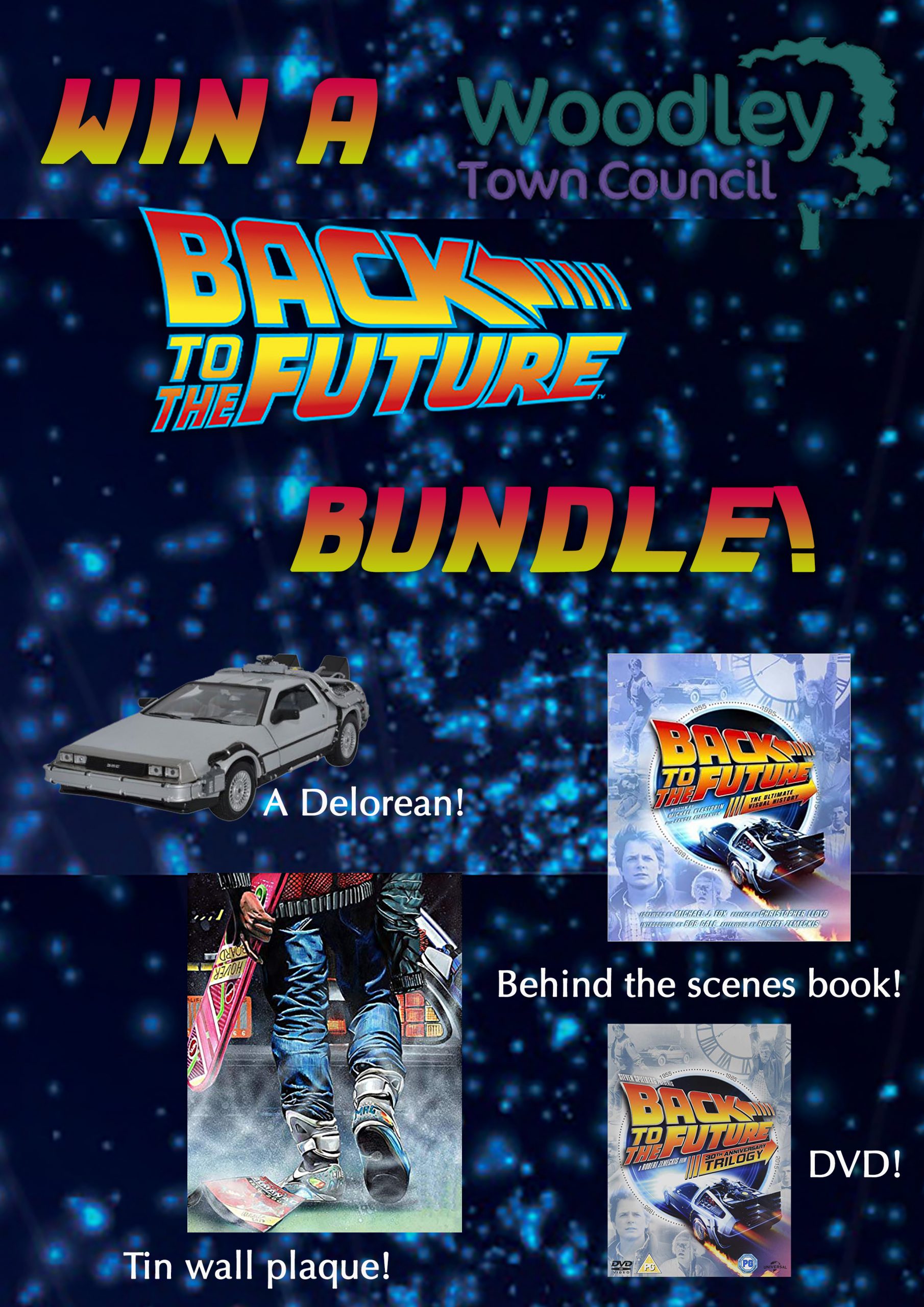 back to the future prize woodley town council