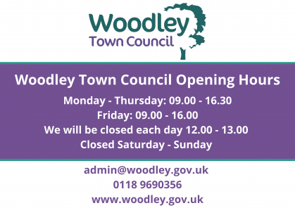 Woodley Town Council Opening Hours