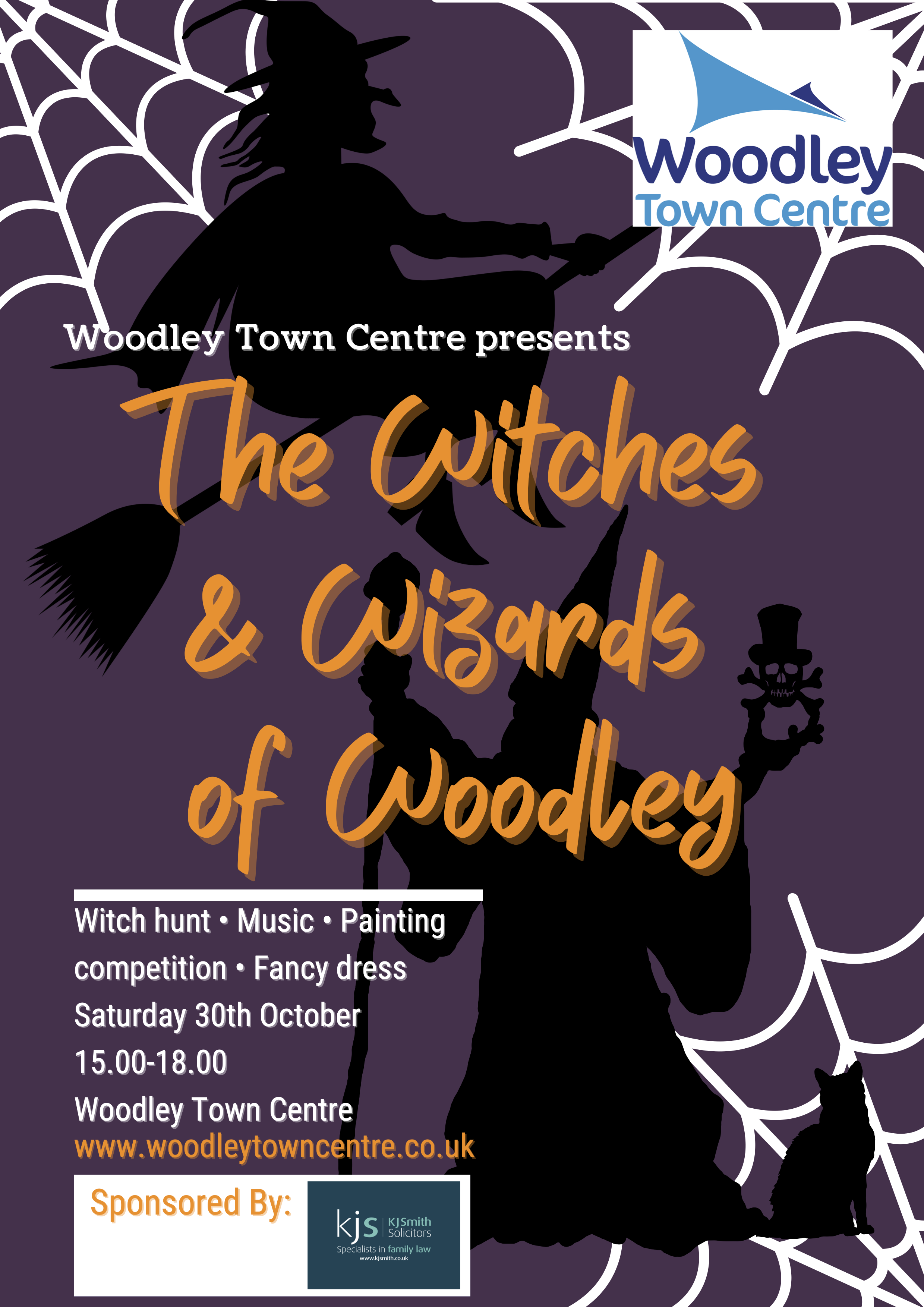 Woodley Town Centre halloween event 2021