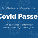 Covid Pass 15 December