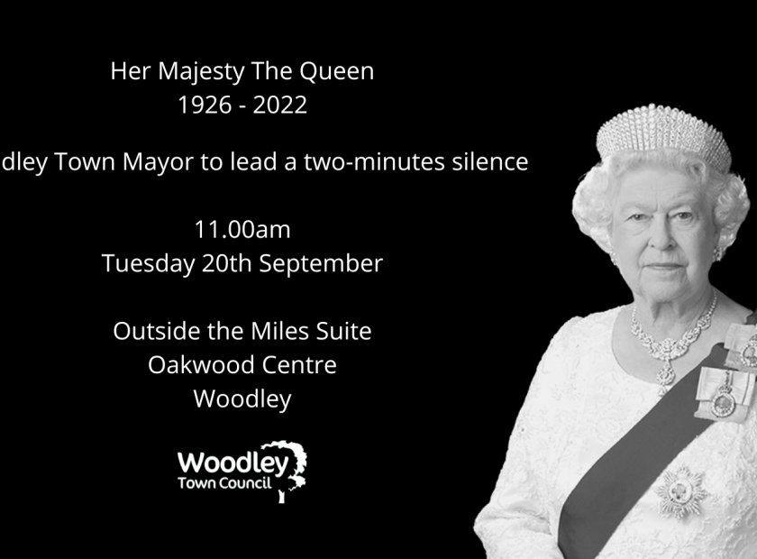 two minutes silence for Queen Elizabeth