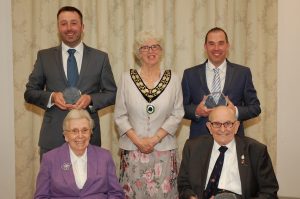 Citizen's Awards 2018 winners with the Town Mayor, Councillor Jenny Cheng