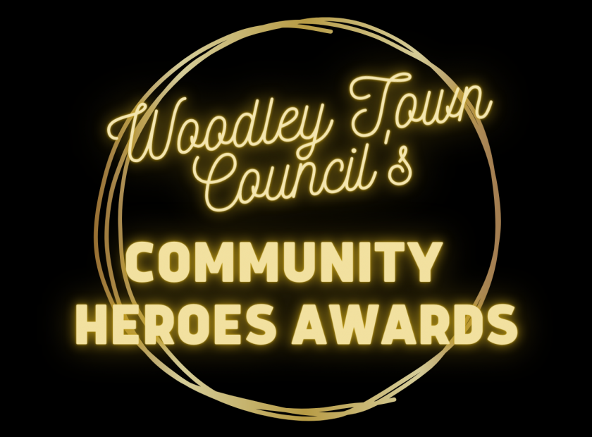 Woodley Town Council Community Heroes Awards logo