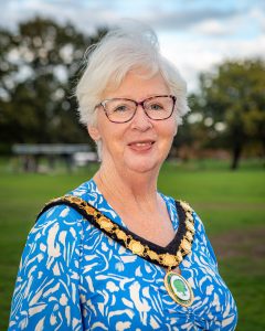 Councillor Janet Sartorel, Woodley Town Mayor