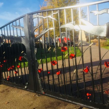 Memorial Gates at Woodford Park