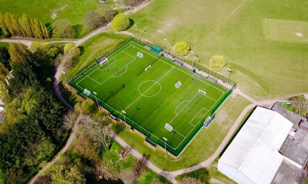 Town Council 3G Pitch - Aerial view