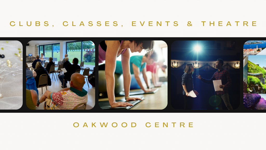 Oakwood Centre promotion banner