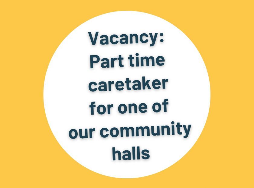 Caretaker vacancy header