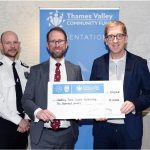 police community fund donates £10,000 towards the installation of CCTV in Woodley town centre