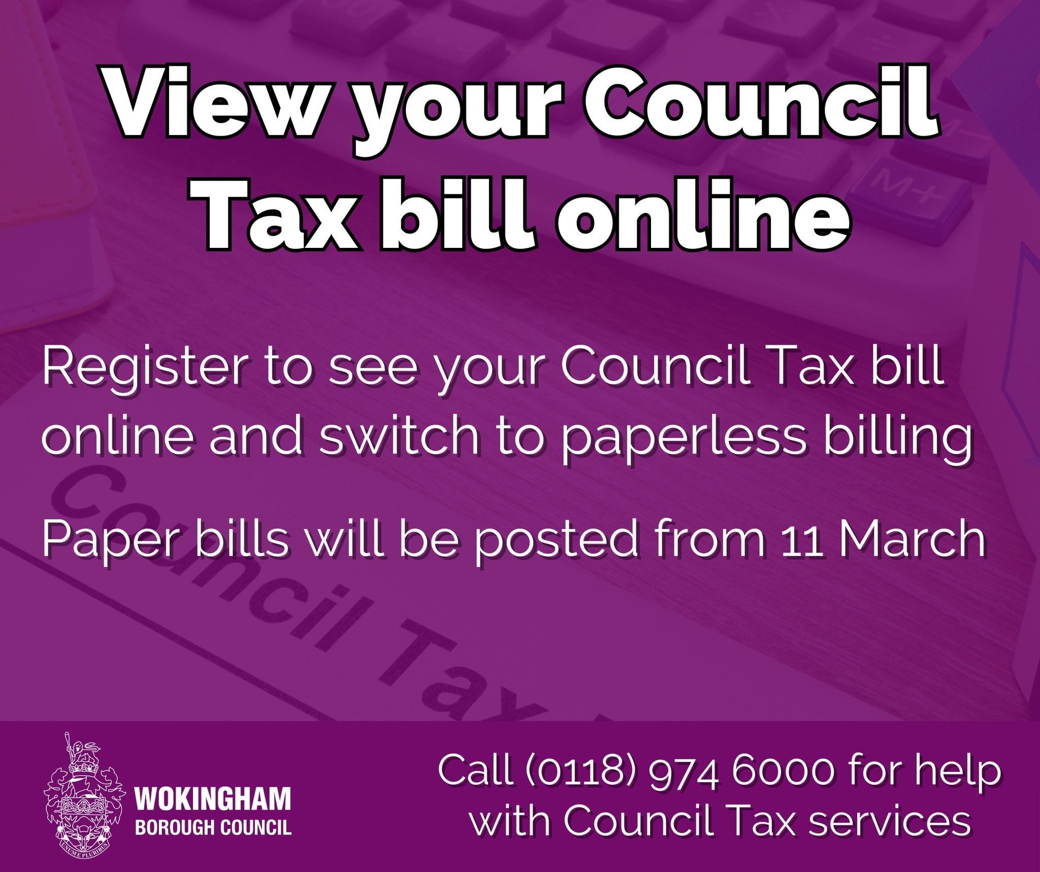 Wokingham Borough Council Tax bills