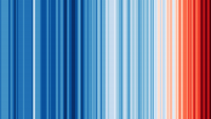 Climate Emergency Warming Stripes